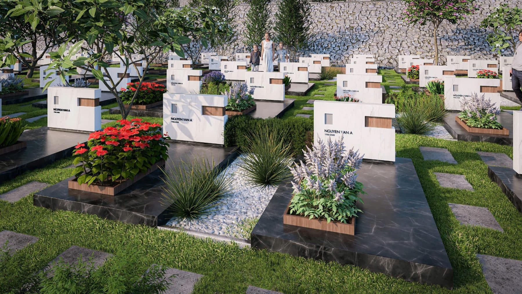 MỘ ĐƠN tại Thiên Phúc Vĩnh Hằng Viên